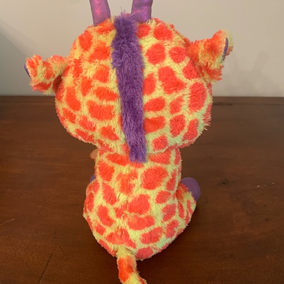 Ty Beanie Boos DARCI the Giraffe Tags 10" Retired Collectable JUSTICE RARE - Picture 5 of 9